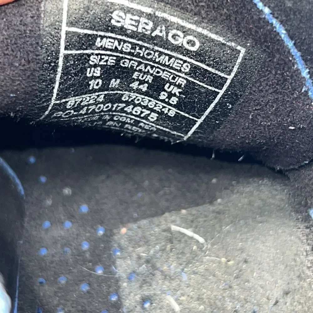 SEBAGO Black and Navy Waterbury Docksider Chukka Bootie-10